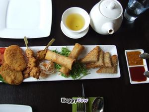 appetizer for two at Leaf Vegetarian in Rotterdam