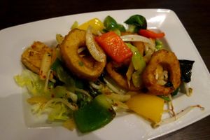 Christmas dinner 2014 at Leaf Vegetarian in Rotterdam