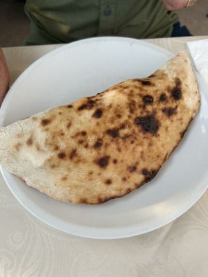 Calzone  at Pizzeria Vesuvio in Moncalieri