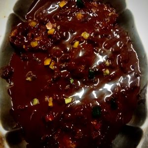 Melanzana al cioccolato vegan at Pizzeria Vesuvio in Moncalieri