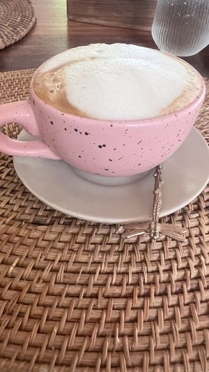 They use oat milk for caffee  at Pak Pak Vegan Food in Trat