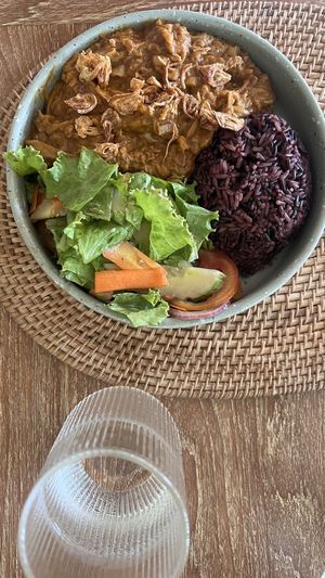 Jackfuit curry  at Pak Pak Vegan Food in Trat