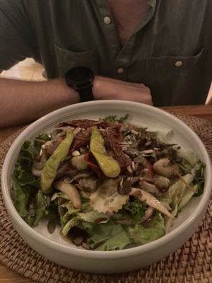 Roasted veg saladd  at Pak Pak Vegan Food in Trat