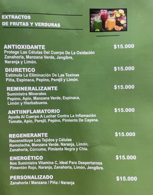   at Salud & Sabor in Bolivar