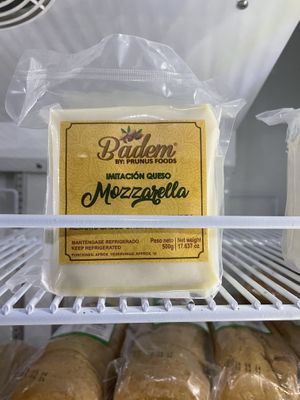 Almond based mozzarella made in Colombia!  at Salud & Sabor in Bolivar