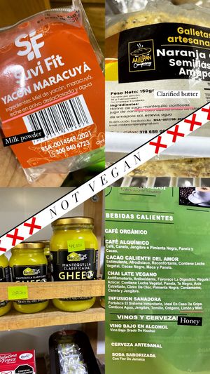 Check the ingredients well 👌  at Salud & Sabor in Bolivar