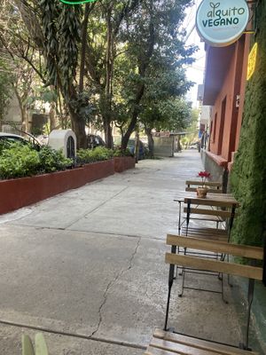 Sweet spot  at Alguito Vegano in Mexico City