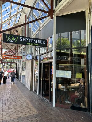 Exterior   at September Vegan Food in Wellington