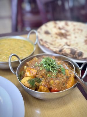 Vegan Tofu Masala  at Quality of Bombay in Lawndale