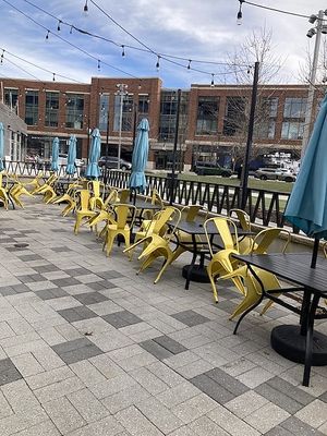 Outdoor seating  at Paloma in Shaker Heights