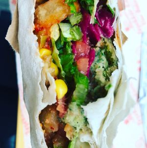 falafel at Rulo Ezberbozan Lezzetler in Istanbul