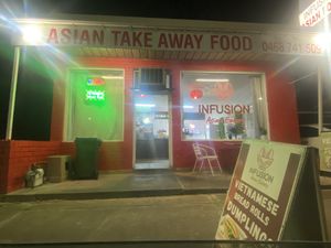 Shop front  at Infusion Asian Eatery in Seaton