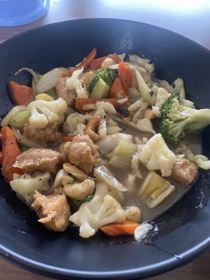 Chicken and cashew   at Infusion Asian Eatery in Seaton