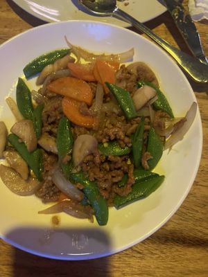 Tofu stir fry  at Extra Time Sports Bar & Restaurant  in Koh Yao Noi
