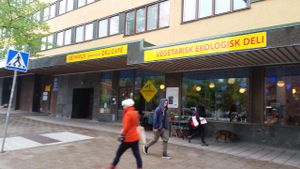 entrance at Seyhmus in Stockholm