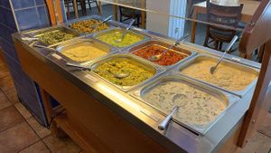 buffet at Seyhmus in Stockholm