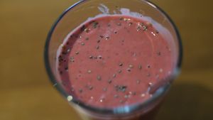 berry smoothie at Katzentempel - München in Munich