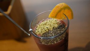 berry smoothie at Katzentempel - München in Munich