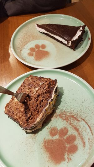 Banana bread & pingui cake at Katzentempel - München in Munich