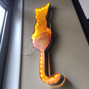 cute decor at Katzentempel - München in Munich