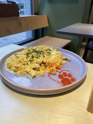 Scrambled “egg"  at Katzentempel - München in Munich