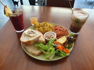 Katerfrühstück als Menü at Katzentempel - München in Munich