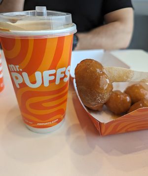 Apple Cinnamon Puffs at Mr Puffs - Barton St in Hamilton