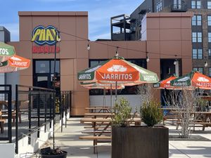 Outside of restaurant  at Phat Burrito in Charlotte