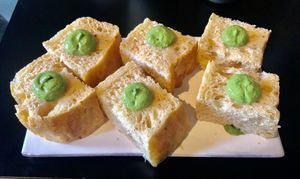 Focaccia   at Lom Dopolavoro in Milan