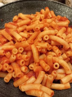 Tomato pasta - kids' meal on request at The White Bear in Warlingham