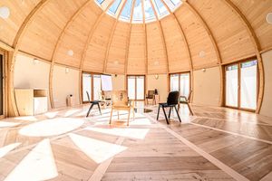 Im Seminarraum dom findest Du neue Einblicke, erlebst Veränderung und staunst über die Besonderheit dieses Raums, ob bei einem retreat oder Firmenklausur - einfach verzaubernd at Seminarzentrum der Baum in Inzersdorf Im Kremstal