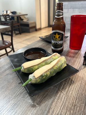 Tofu spring rolls  at PhoSuperBowl in La Mesa