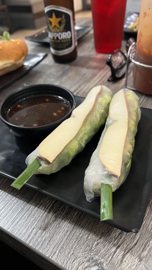 Fresh rolls   at PhoSuperBowl in La Mesa