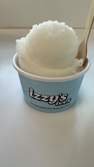   at Izzy's Ices in Santa Cruz
