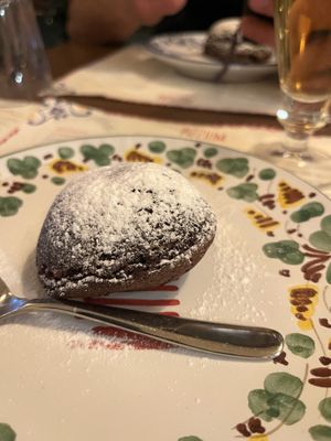 Vegan dessert  at Pizzium in Bolzano