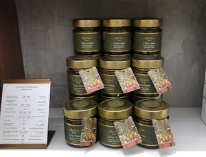 Olive spread  at Café Bateel - Reem Mall  in Abu Dhabi