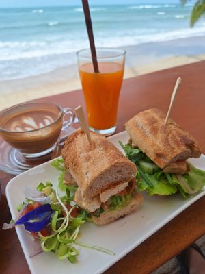 Banh mi at Nangsabai By The Beach in Koh Phangan