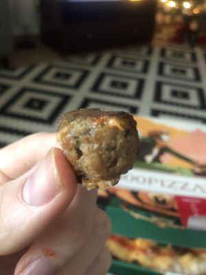 The tasty meatball!  at 800Pizza - Cloud Kitchen in Abu Dhabi