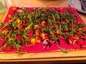 Flammkuchen Wilma Kunterbunt at Wilma Wunder in Hannover