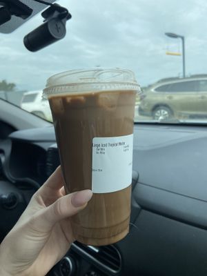 tropical mocha  at Double O's Coffee in Ocoee