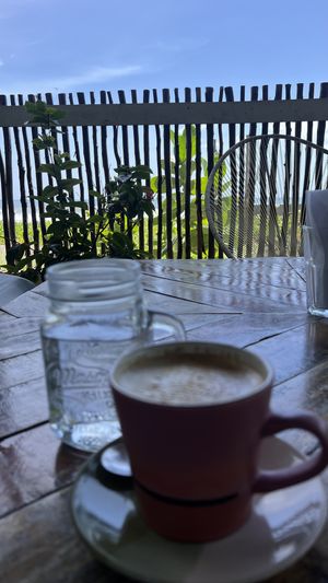 Cappuccino  at El Oso in El Transito