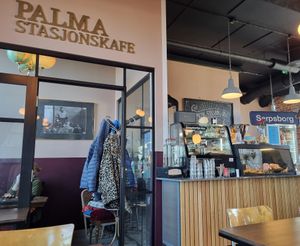 Sarpsborg Station at Palma Stasjonskafe in Sarpsborg
