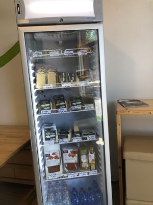 you can buy vegan cheese  at La Vegana in Ferrara