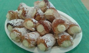 Cannoli at La Vegana in Ferrara