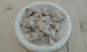 cappelletti alla panna at La Vegana in Ferrara