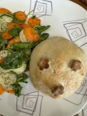 Pasticcio ferrarese vegano 😋  at La Vegana in Ferrara