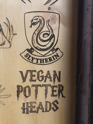 Vegan potter fans  at Santoni - When food is the solution in Barcelona