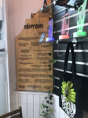 Inside at Santoni - When food is the solution in Barcelona