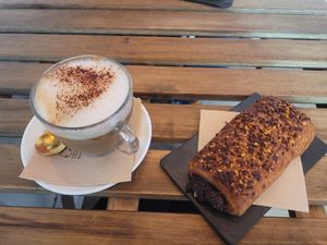 napolitana de chocolate 💘 at Santoni - When food is the solution in Barcelona