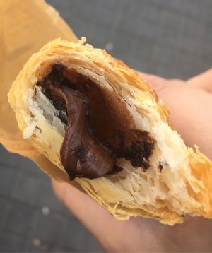 Chocolate pastry  at Santoni - When food is the solution in Barcelona